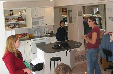 Standing in the Kitchen